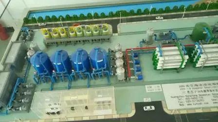 Bebidas de dessalinização de água do mar que fazem o sistema de purificação de água de pré-tratamento / máquina de tratamento de água potável com preço